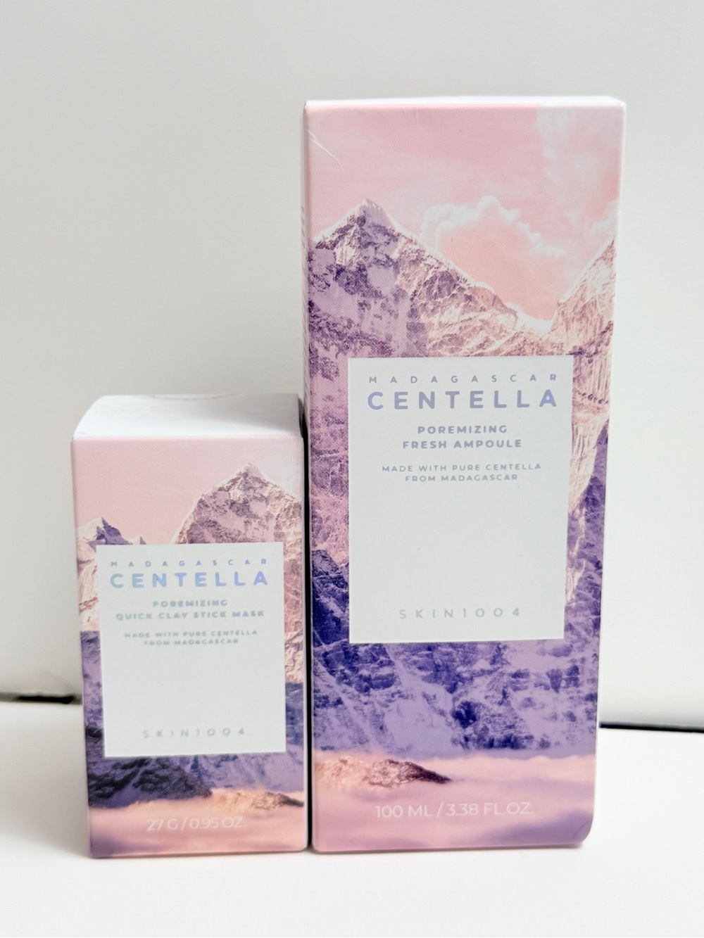 SKIN1004 Madagascar Centella Ampoule & Clay Stick Set - New & Sealed package